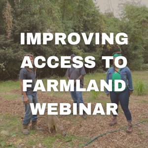 IMPROVING ACCESS TO FARMLAND WEBINAR